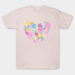 A heart of flower power T-Shirt